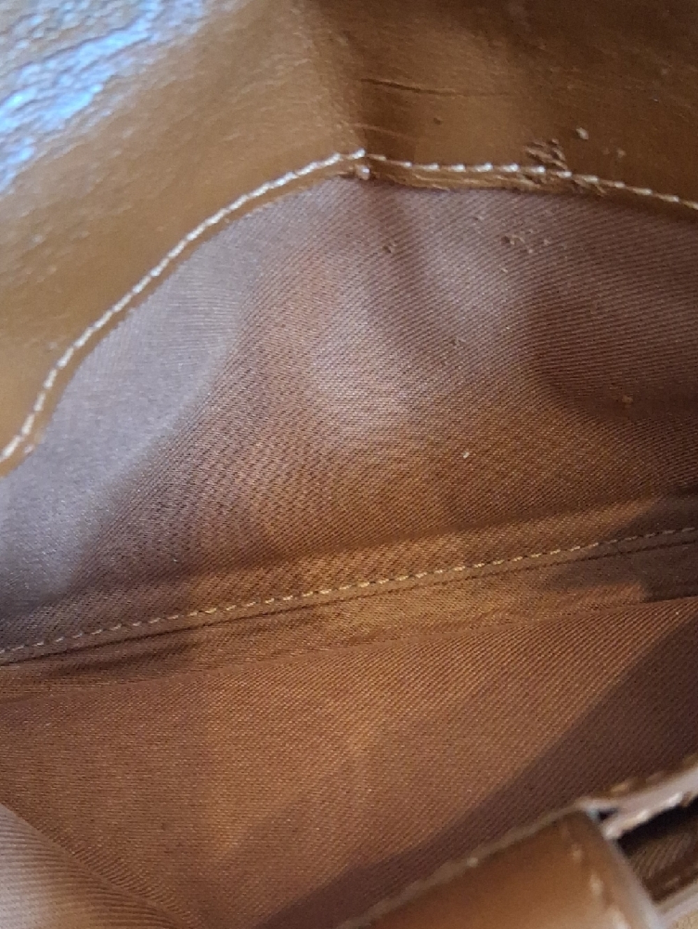 Coach Brown Leather Crossbody Bag - Picture 6 of 8